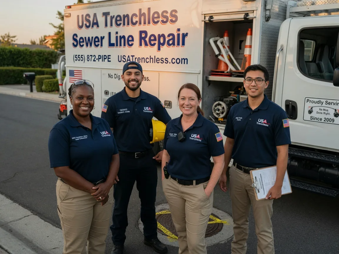 Sewer Line Repair company in Newfield, NJ